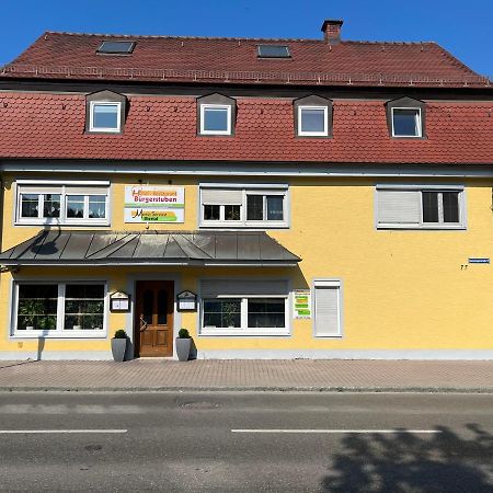 Hotel Restaurant Buergerstuben Альтенштадт Экстерьер фото